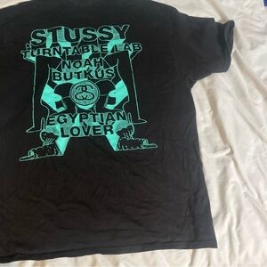 Stussy Black Graphic T-Shirt